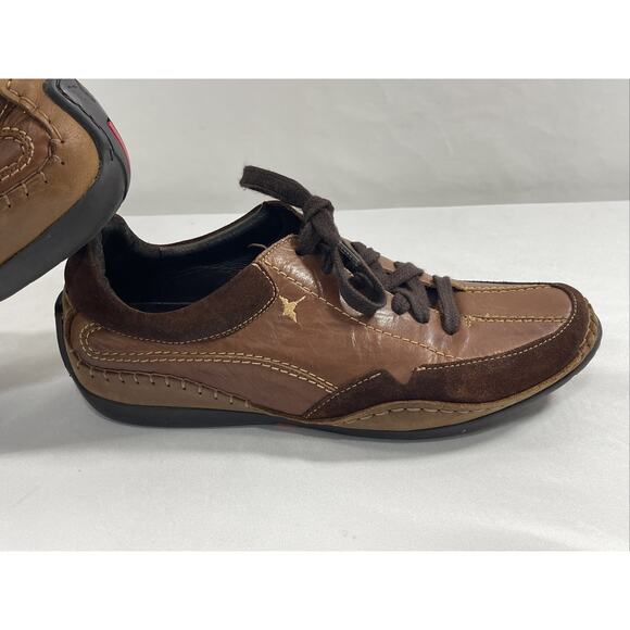Pikolinos Mens size 42 Hand-Sewn European Walking Shoe Brown Leather. Beautiful main image 8